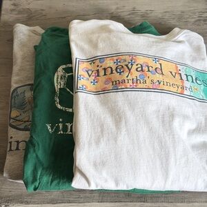 Trio Vineyard Vines Men’s Longsleeves, all Medium